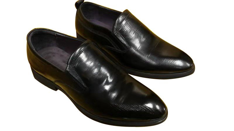 Men's business pointed toe leather shoes