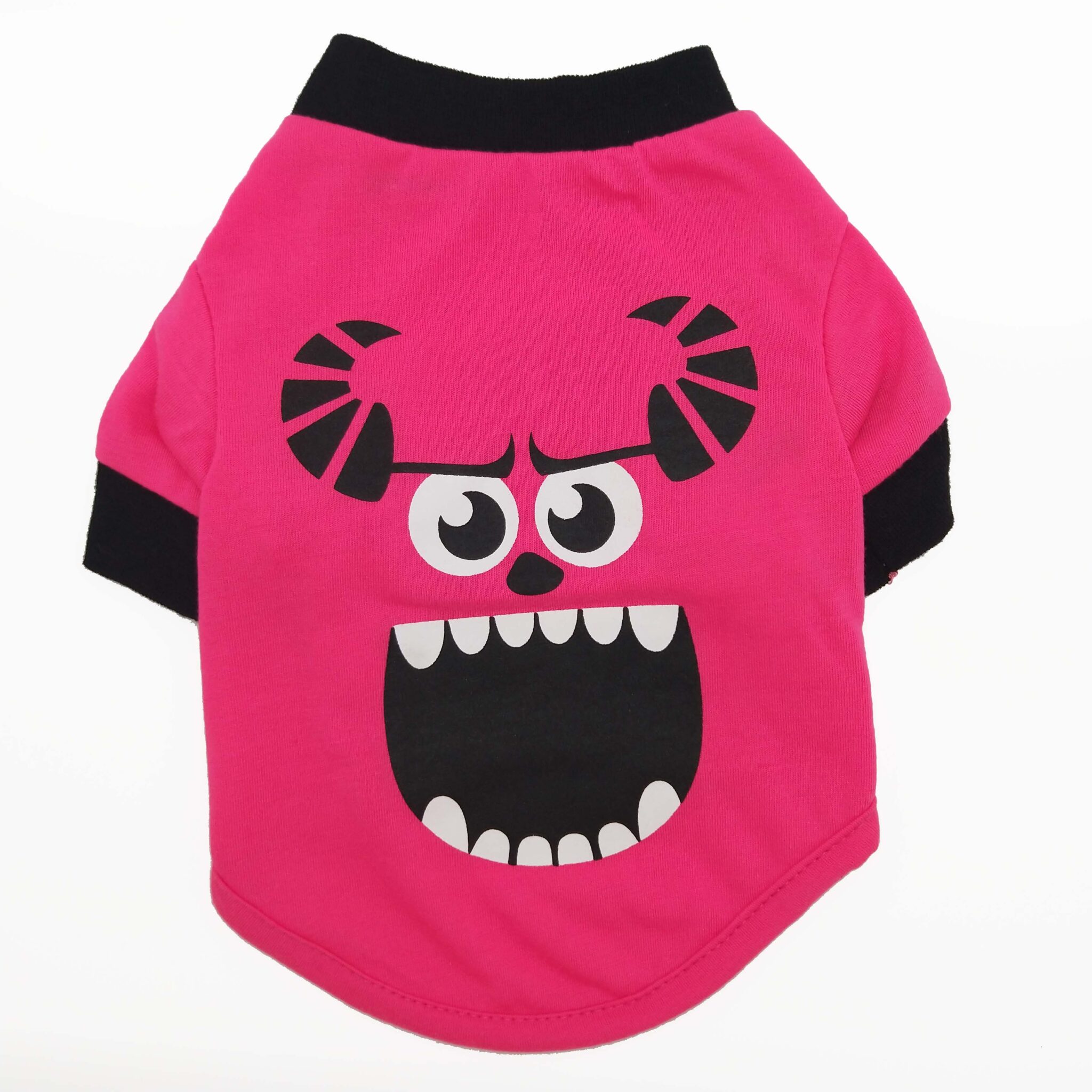 Bull Horned Monster pattern Dog T-shirt (polyester) JZTP111