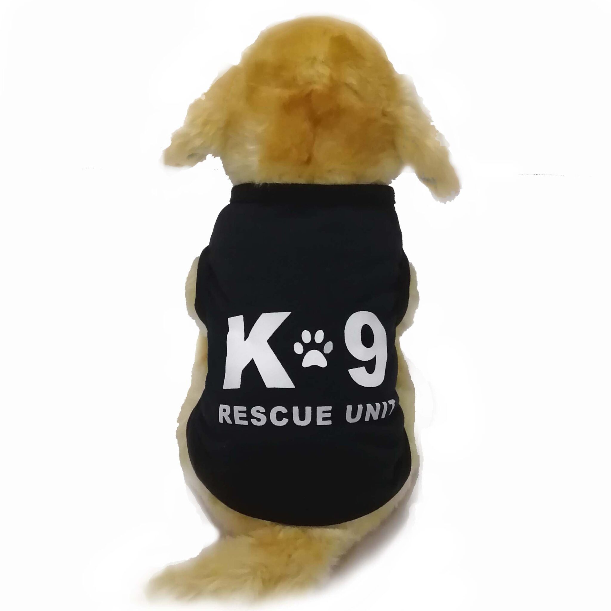 Letter printed dog vest (polyester) JZBP022K9 letters