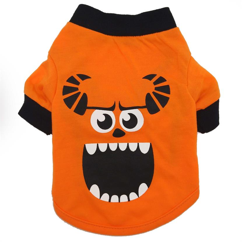 Ox Horn Monster Pattern Dog T-shirt (polyester) JZTP110