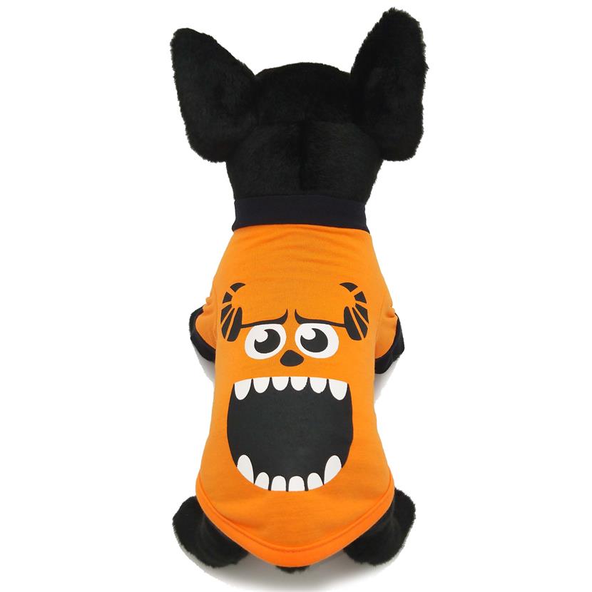 Ox Horn Monster Pattern Dog T-shirt (polyester) JZTP110